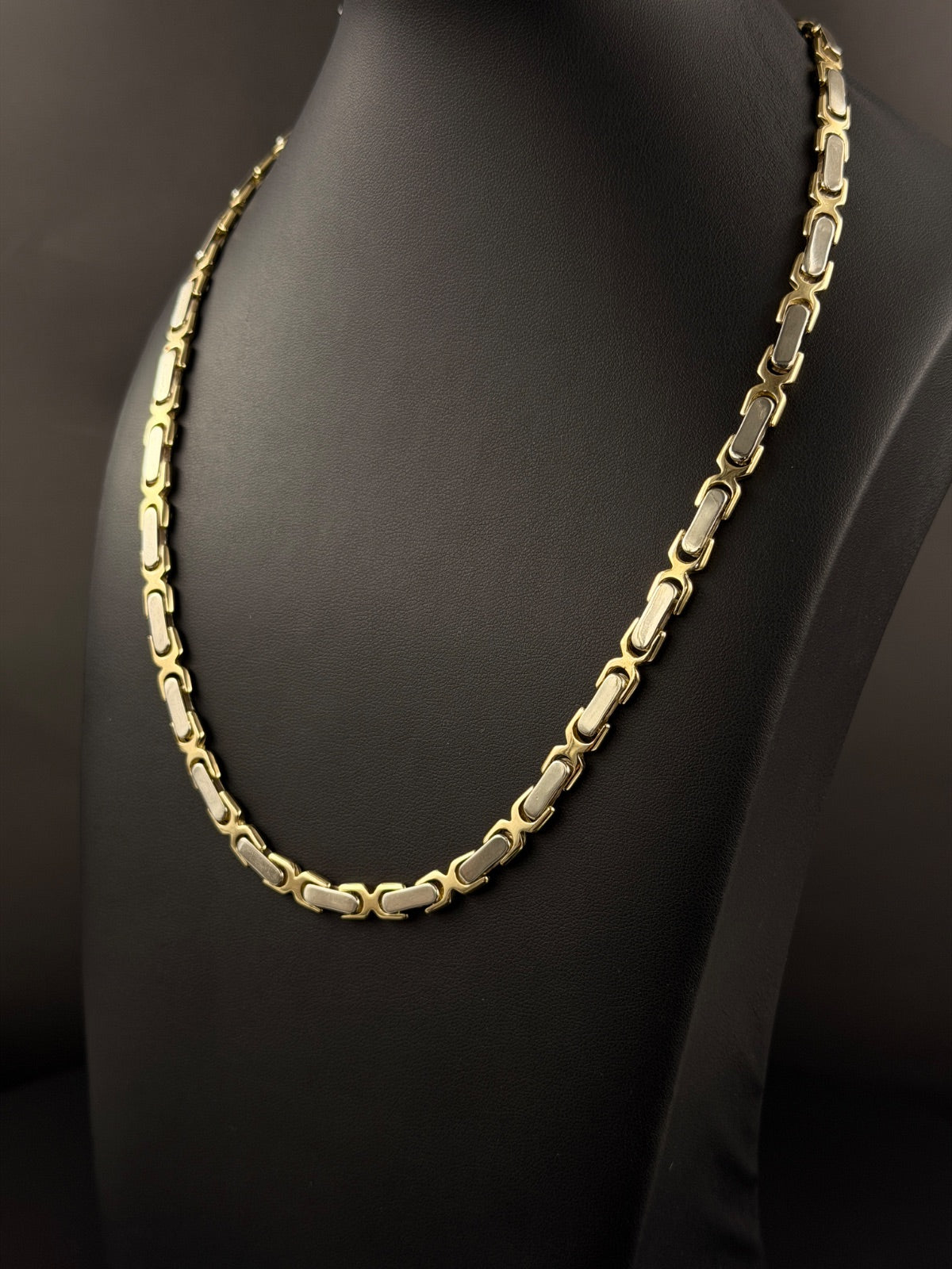 14K Gold Two-Tone Chain – 55.7g, 20 in | DD Pawn Loans — photo 2