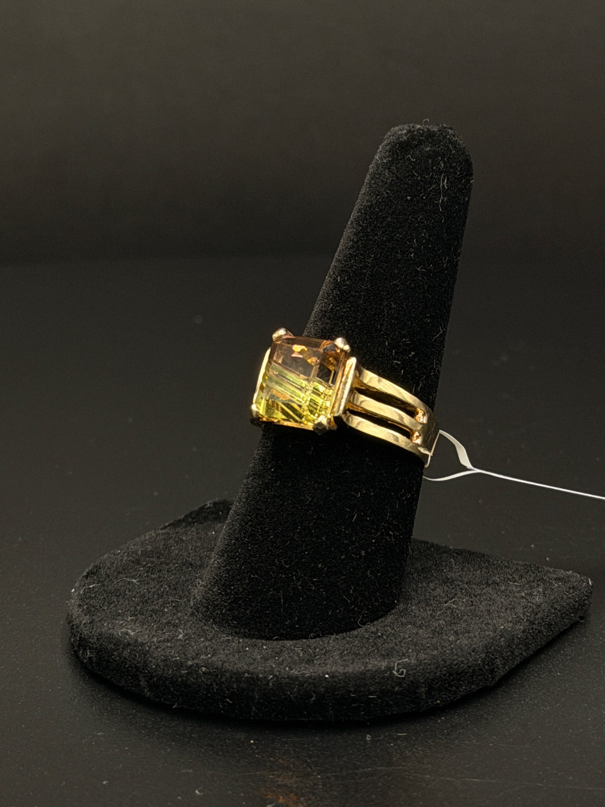 14K Gold Citrine Ring Size 8 – 8.2g | DD Pawn Loans — photo 2