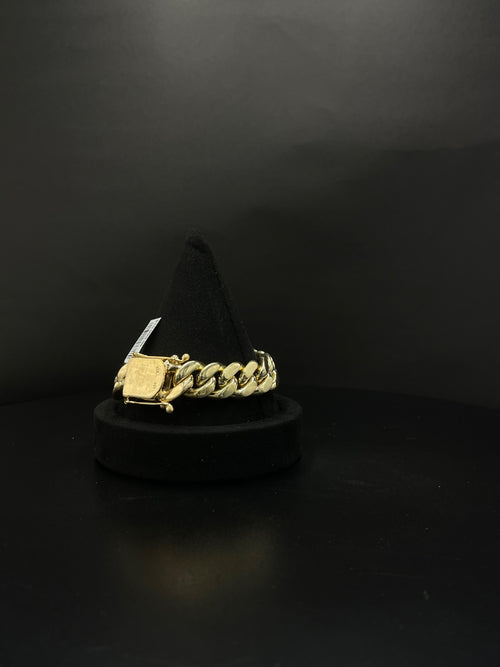 10K Gold Curb Chain Bracelet – 135.1g, 8.5in | DD Pawn Loans