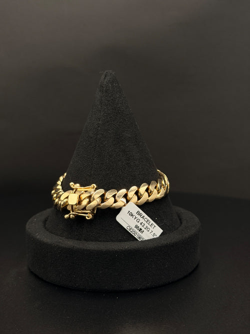 10K Gold Curb Link Bracelet – 43.2g, 7.5" | DD Pawn Loans — photo 2