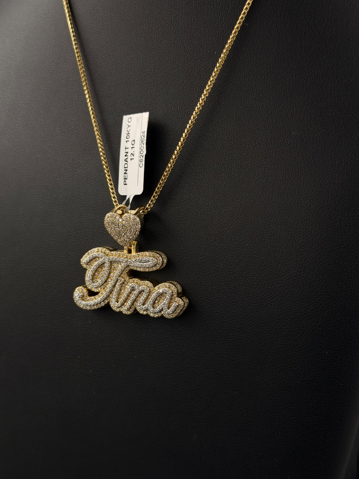 10K Gold Tina Pendant for Sale | Pre-Owned