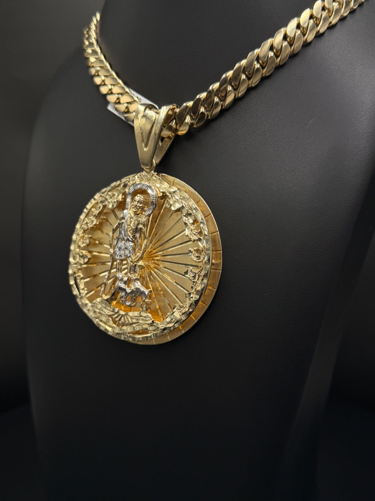 10K Gold Saint Lazarus Pendant – 49.9g | DD Pawn Loans — photo 2