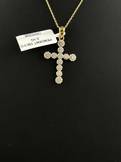 10K Gold Diamond Cross Pendant – 2.1g | DD Pawn Loans — photo 2