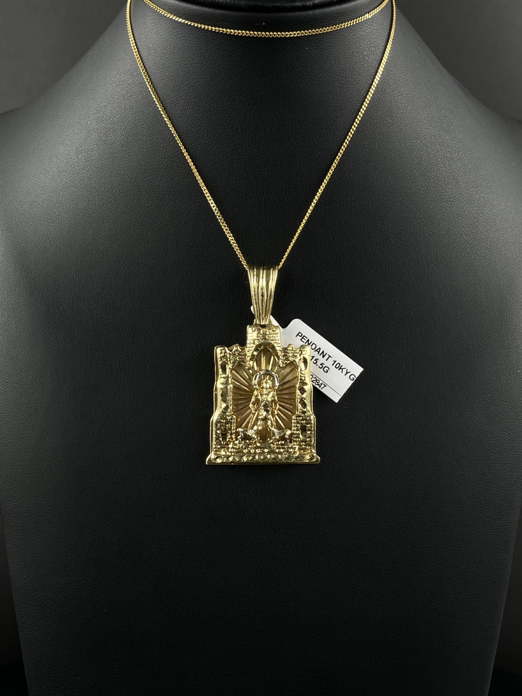10K Gold Pendant – 15.5g, 27.2mm | DD Pawn Loans