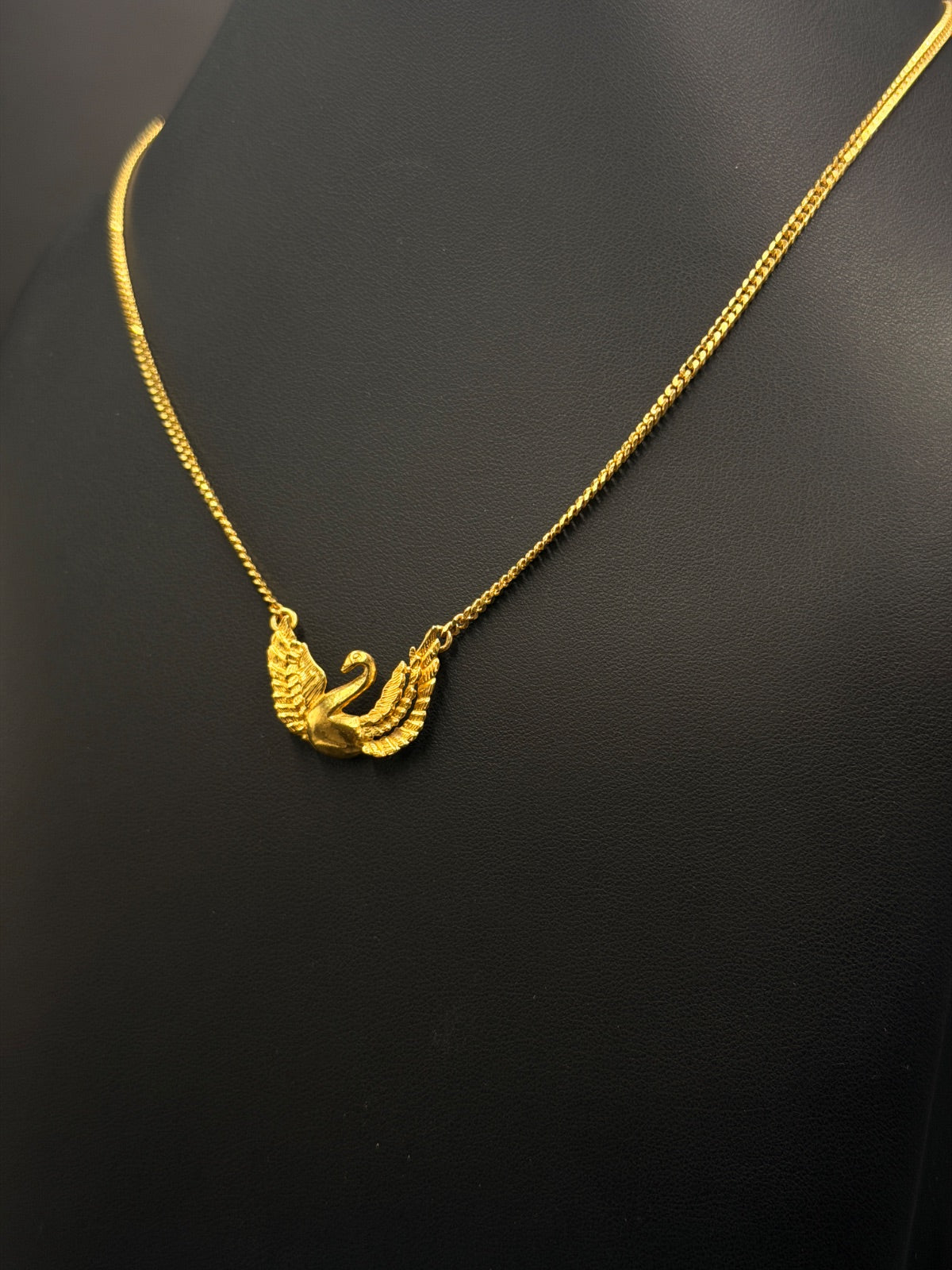 22K Gold Swan Chain Necklace – 12.3g, 19 in | DD Pawn Loans — photo 2
