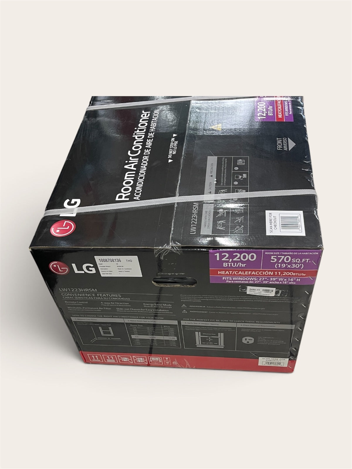 LG 12,200 BTU Window AC with Heat | DD Pawn Loans — photo 2