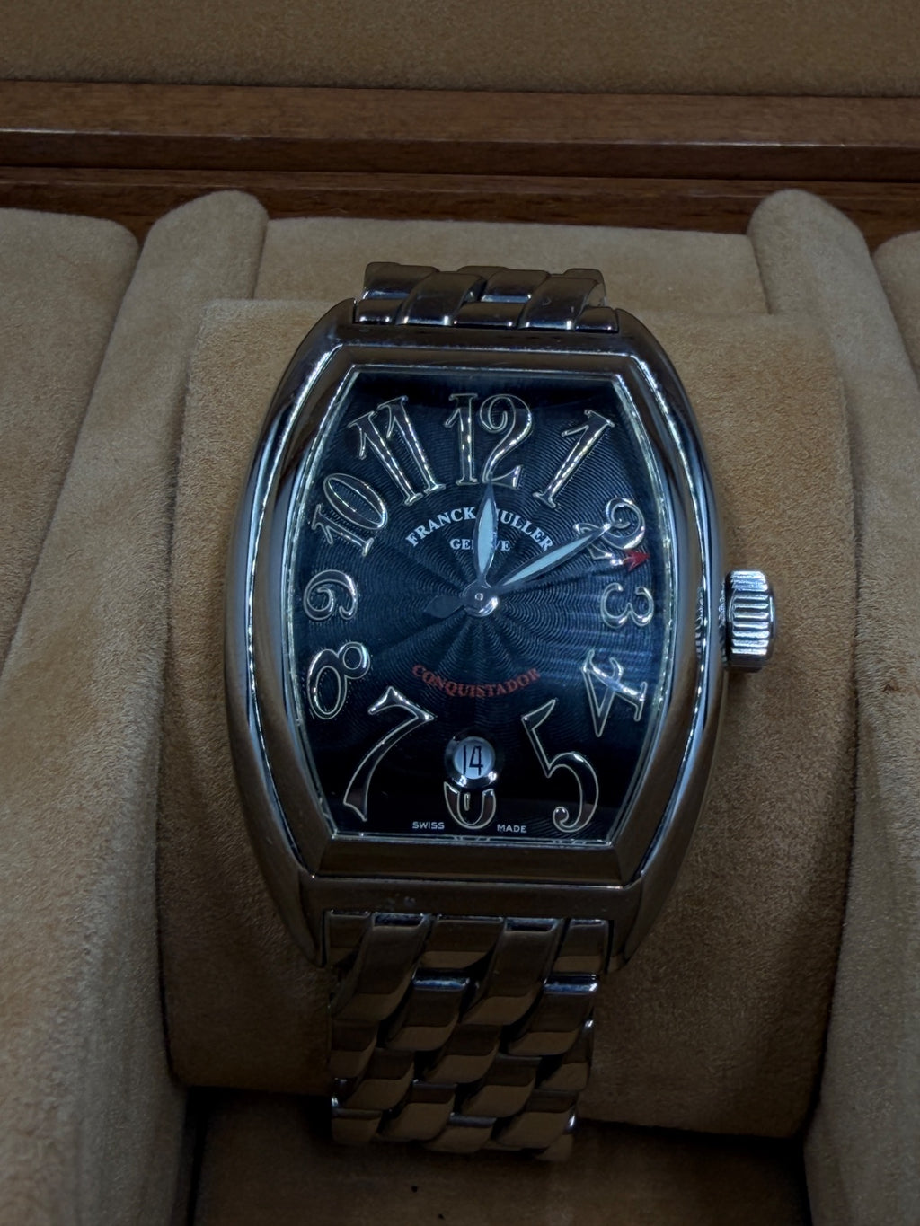 Franck Muller Conquistador Geneve Gold Watch