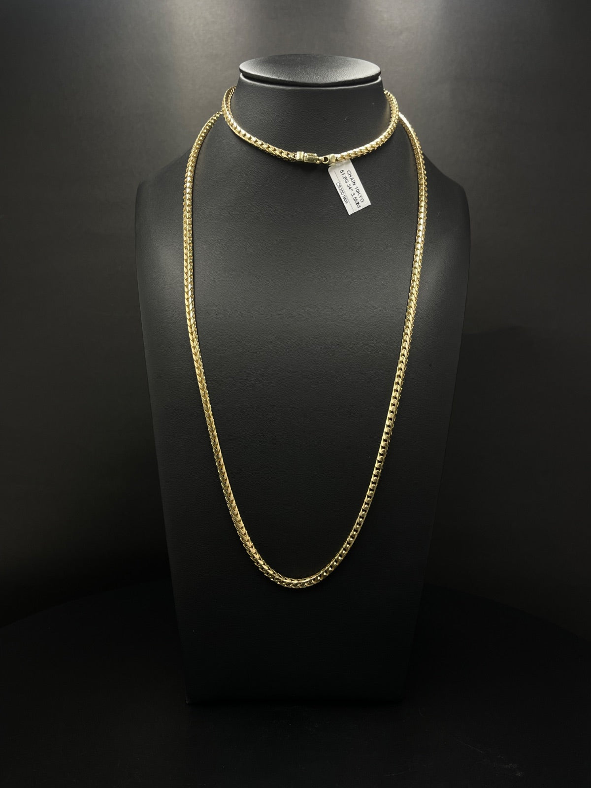 10K Gold Curb Chain 34 In 51.8g | DD Pawn Loans