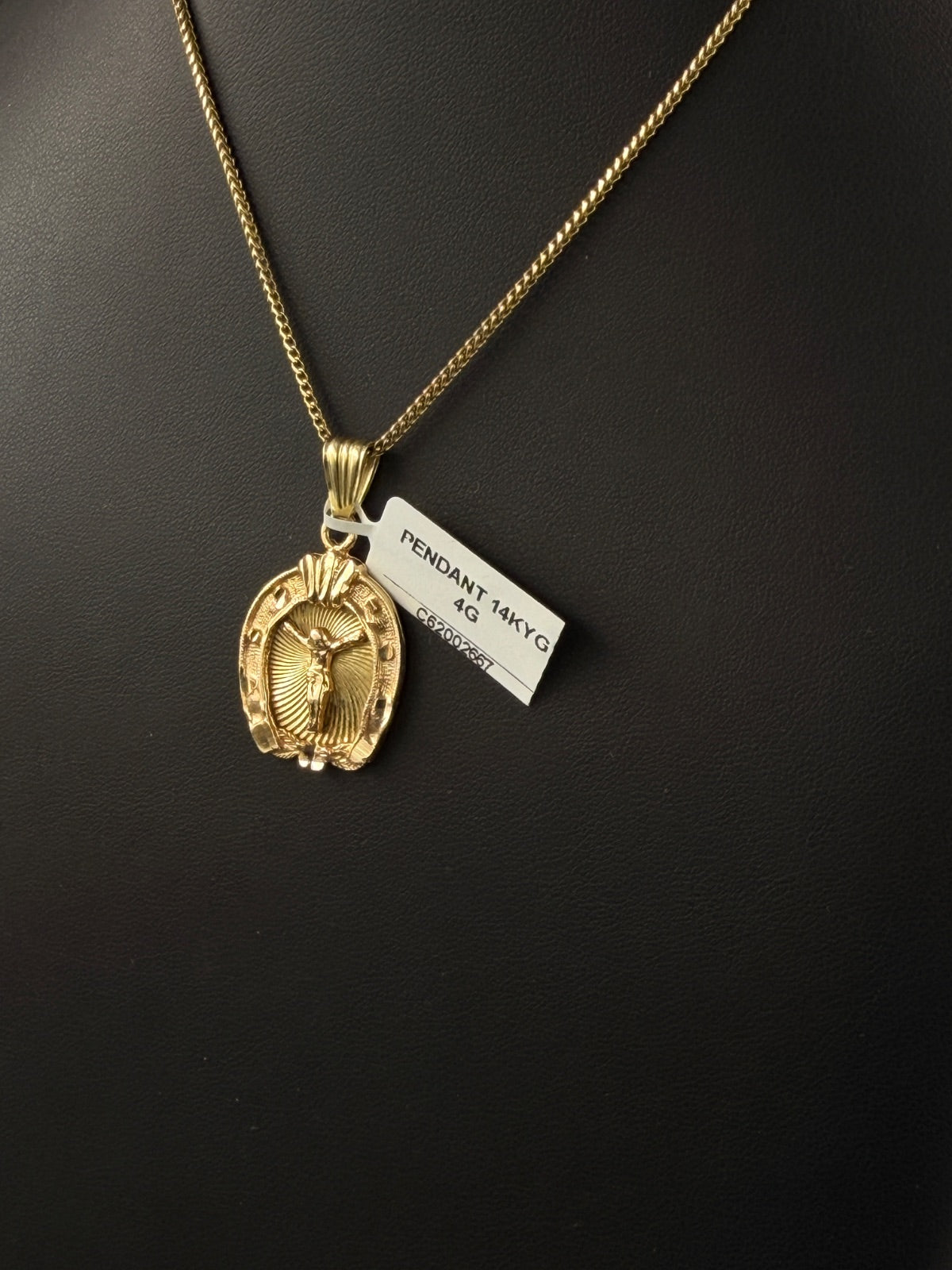 14K Gold Religious Pendant for Sale | Pre-owned