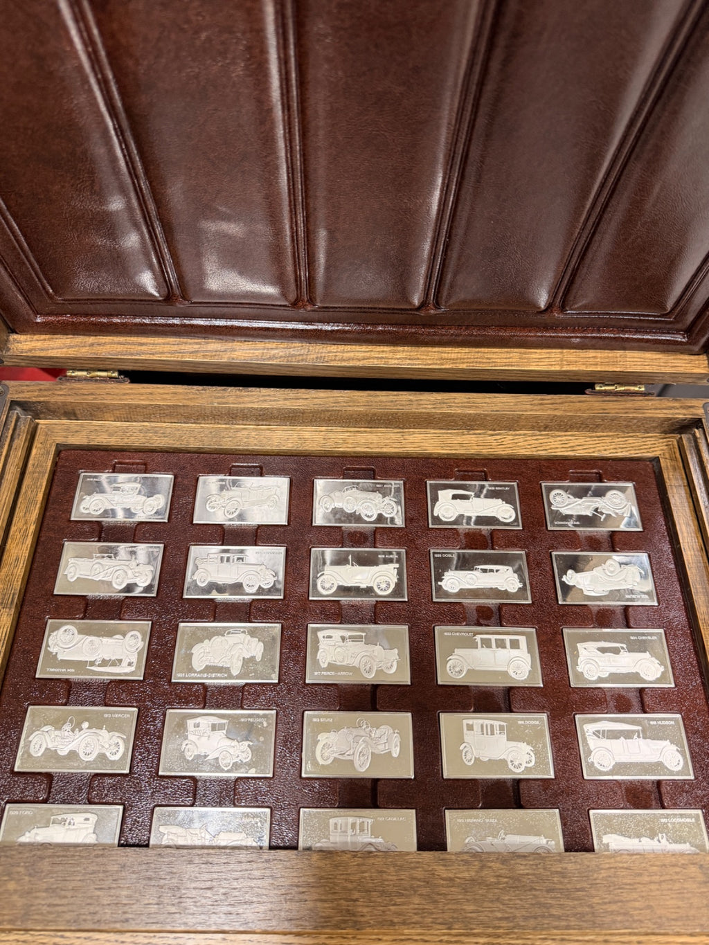 Franklin Mint Centennial Car Ingot Collection .925 Silver