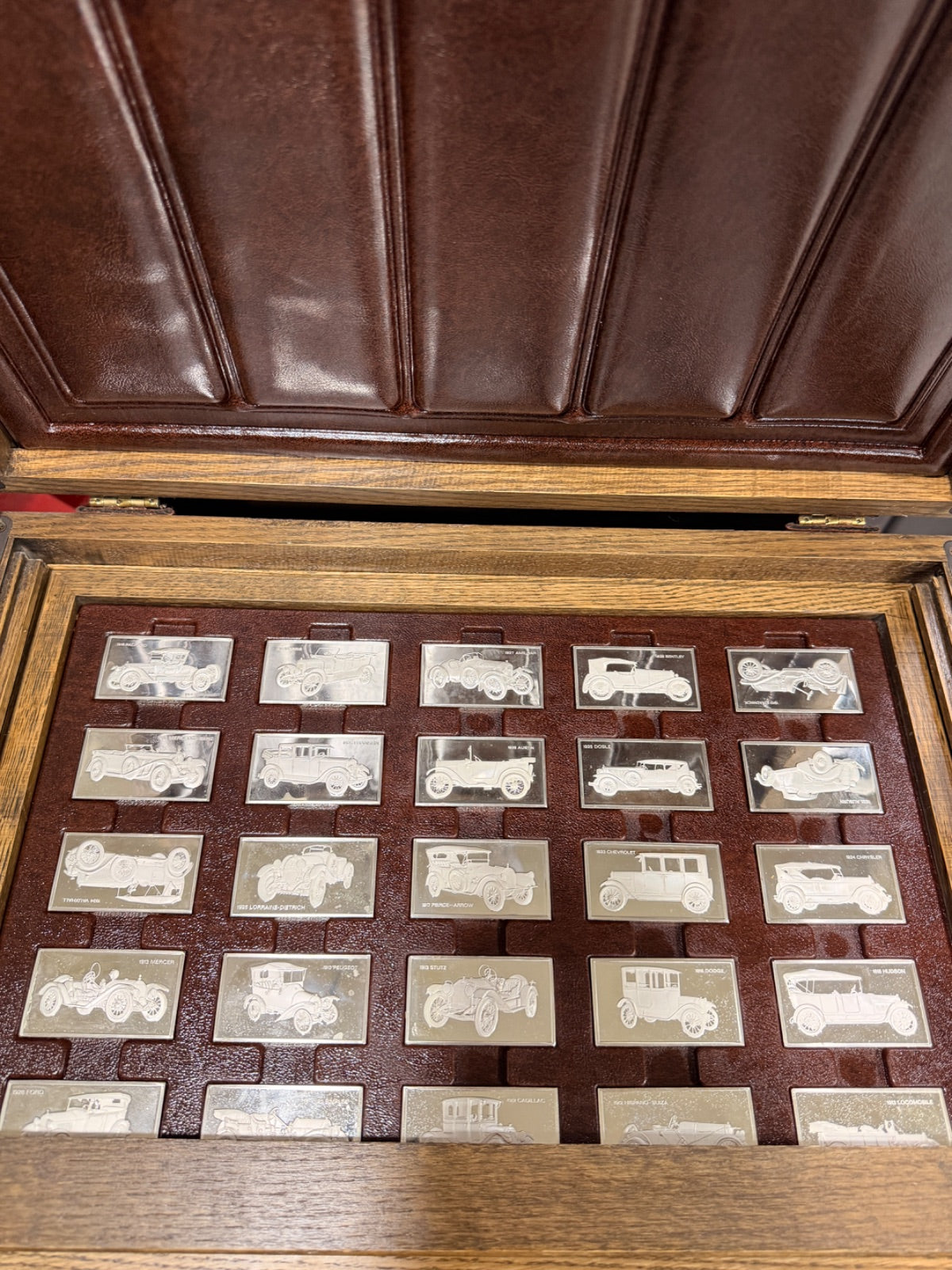 Franklin Mint Centennial Car Ingot Collection .925 Silver