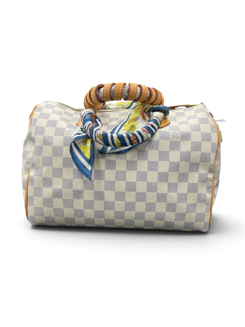 Louis Vuitton Damier Azur Speedy Handbag Pre-Owned