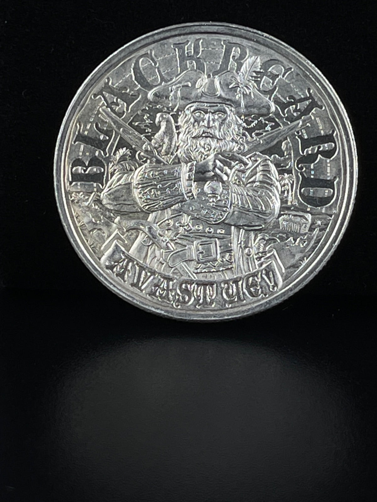 .999 Blackbeard 1oz Silver Coin “Pirate Series”
