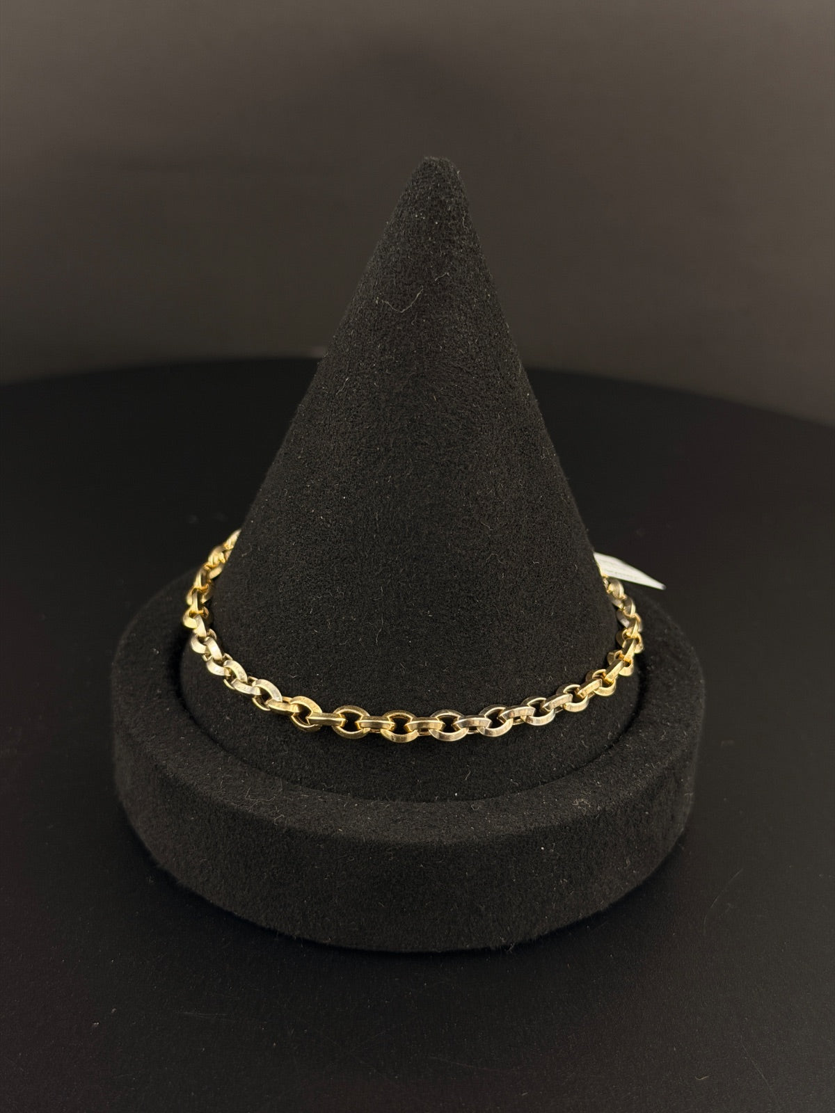 14K Gold Link Bracelet 8 in Pre-Owned for Sale