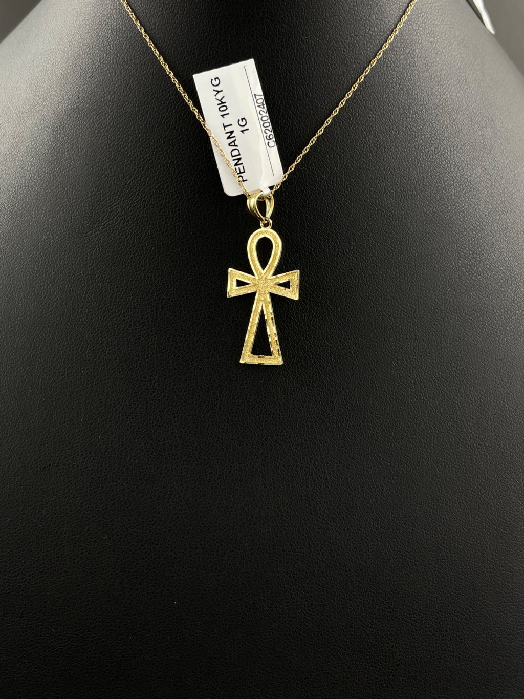 10K gold cross pendant, 1 gram, pre-owned | DD Pawn Loans