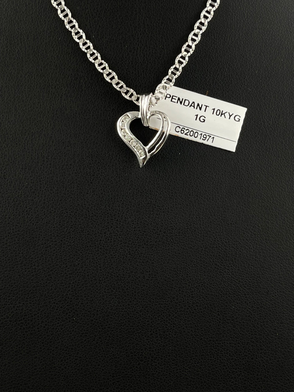 10K Gold Open Heart Pendant 1g | DD Pawn Loans