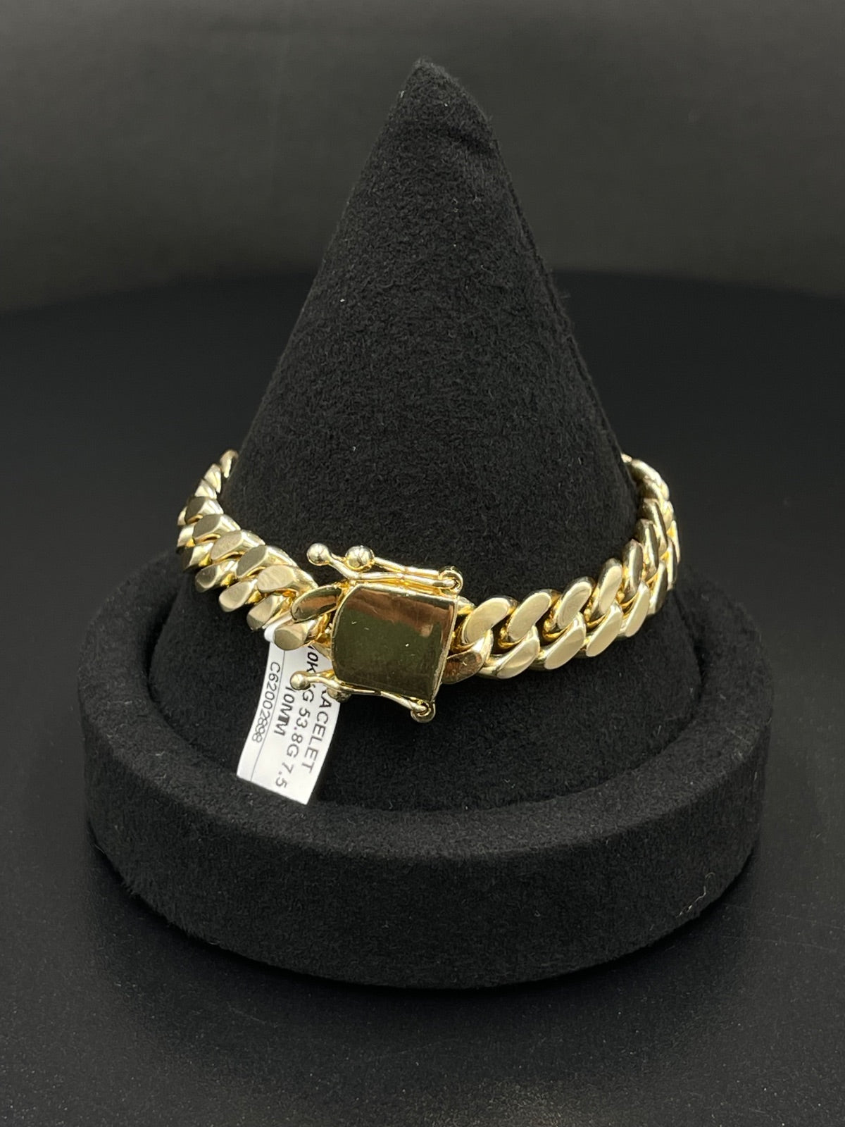 10K Gold Cuban Bracelet – 53.8g, 7.5in, 10mm | DD Pawn Loans
