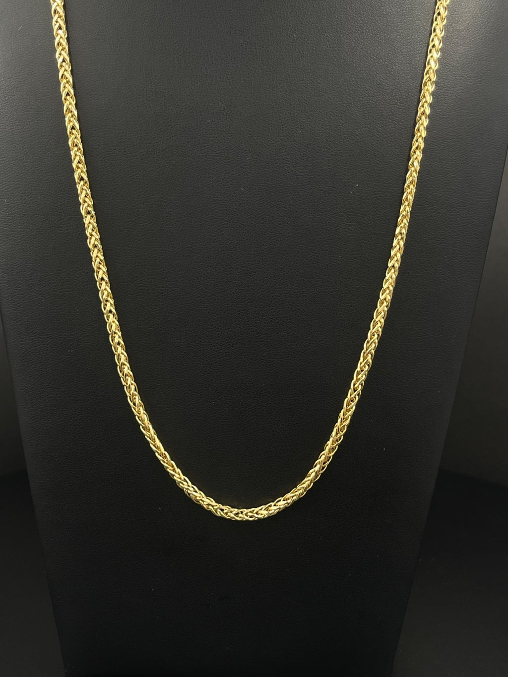 18K Gold Rope Chain Necklace 23 Inch Pre-Owned