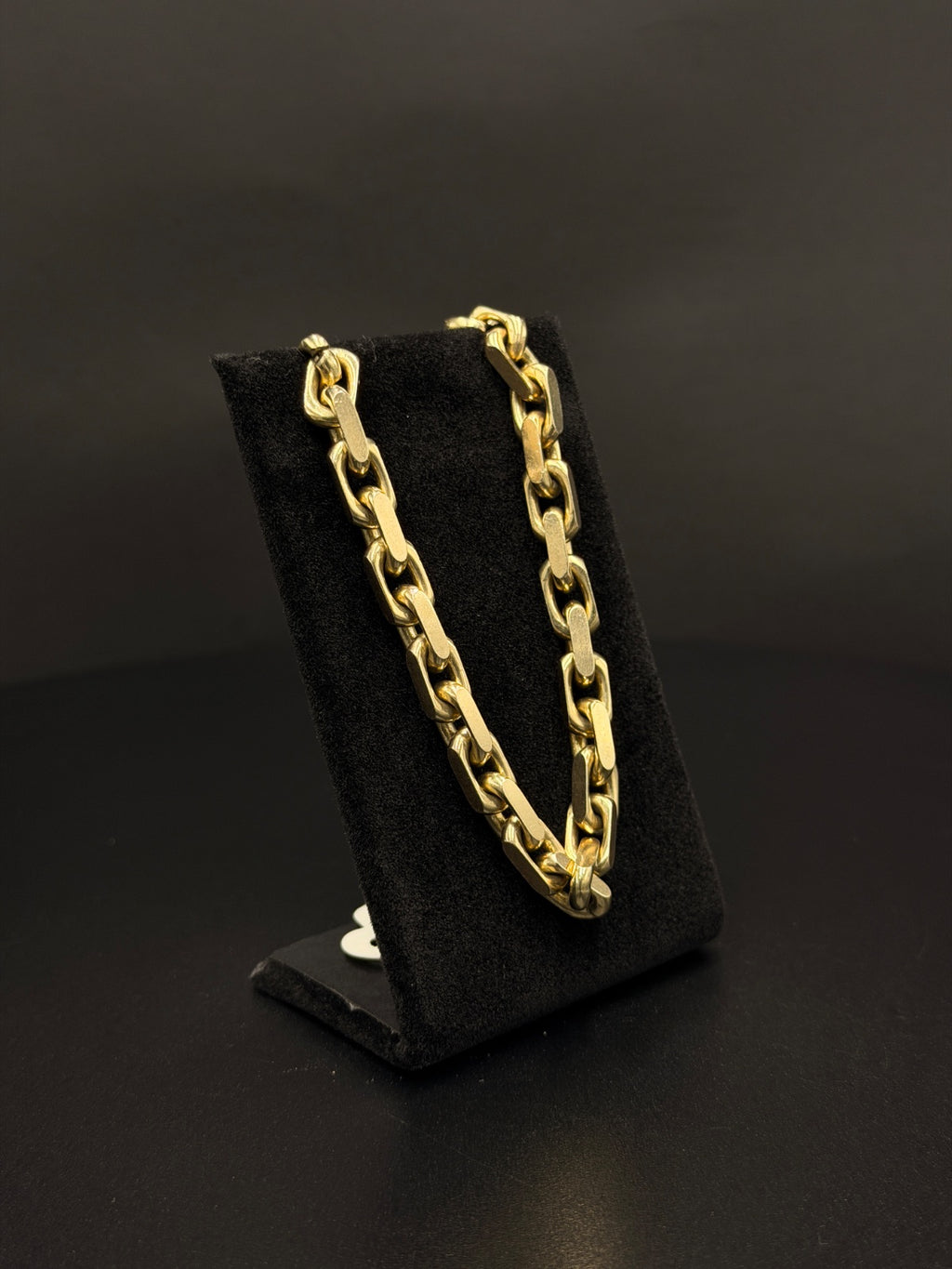 14K Gold Paperclip Link Bracelet for Sale