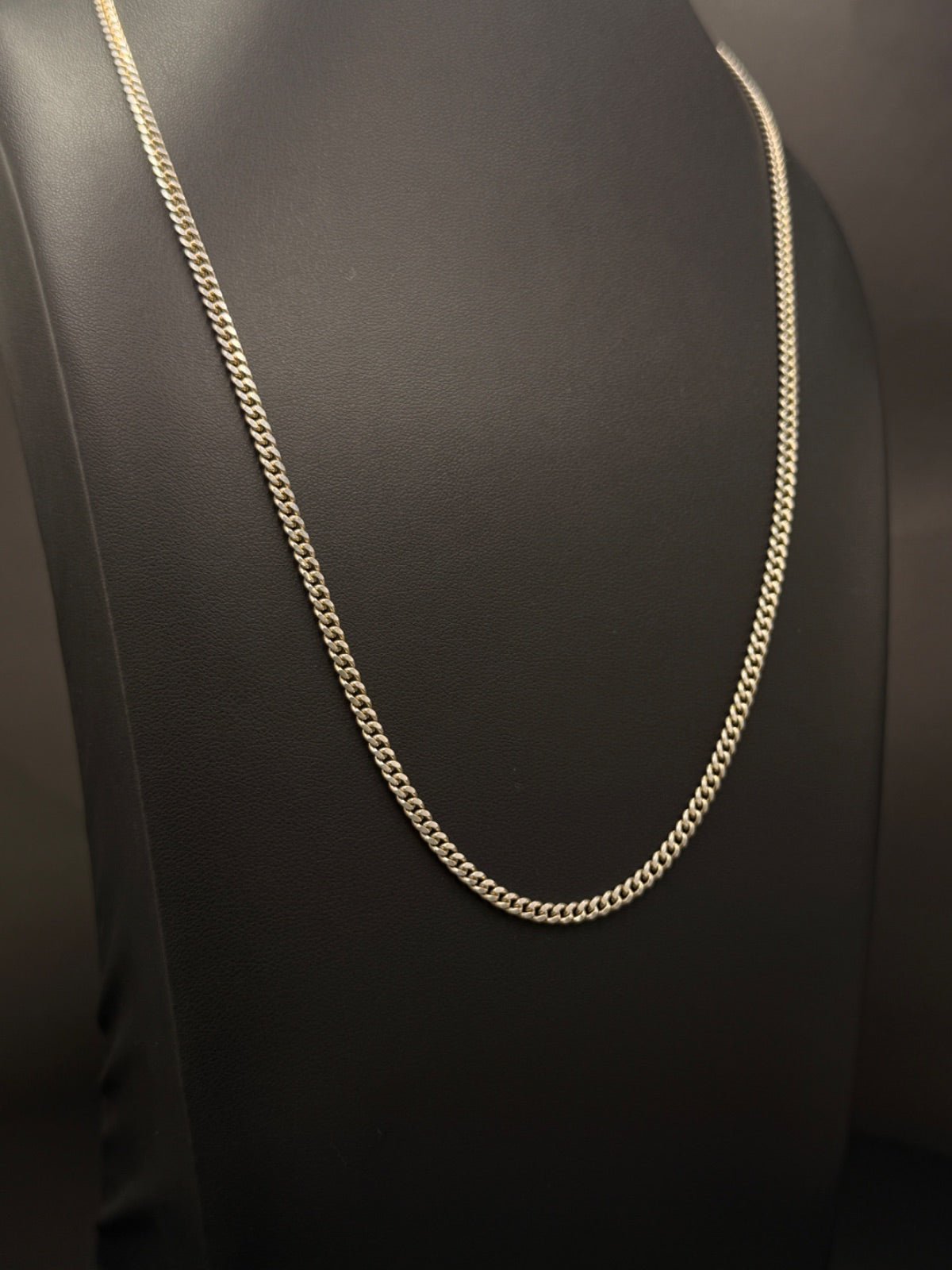 .925 Sterling Silver Miami Cuban Link Chain 13.7 Grams 22 Inches 3mm — photo 3