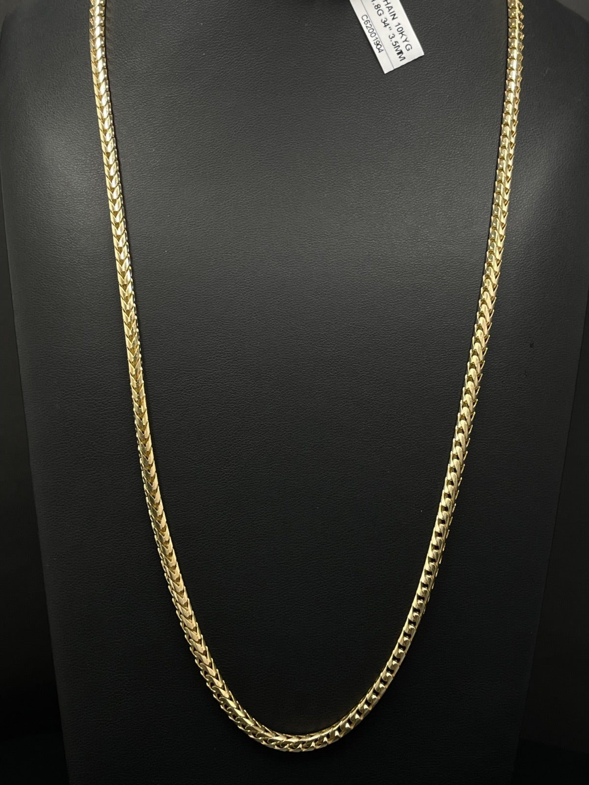 10K Gold Curb Chain 34 In 51.8g | DD Pawn Loans