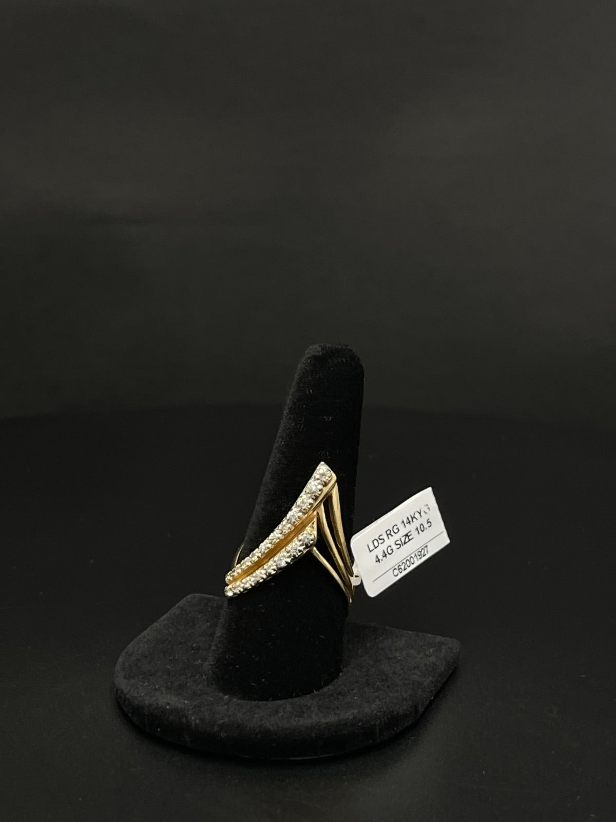 14K Yellow Gold Diamond Ring – Size 10.5 | DD Pawn Loans