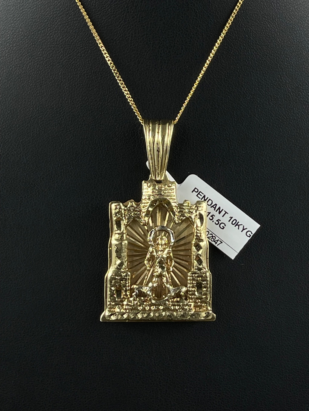 10K Gold Pendant – 15.5g, 27.2mm | DD Pawn Loans