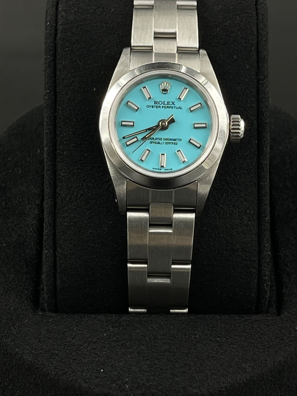 Rolex Oyster Perpetual Steel Turquoise Dial | DD Pawn Loans — photo 3