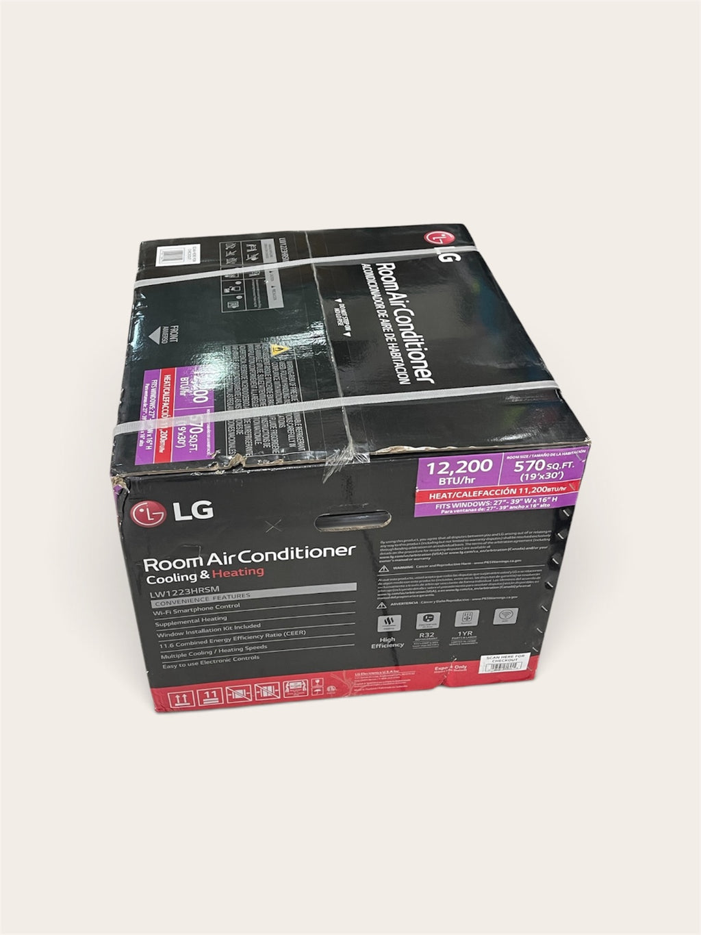 LG 12,200 BTU Window AC with Heat | DD Pawn Loans — photo 3