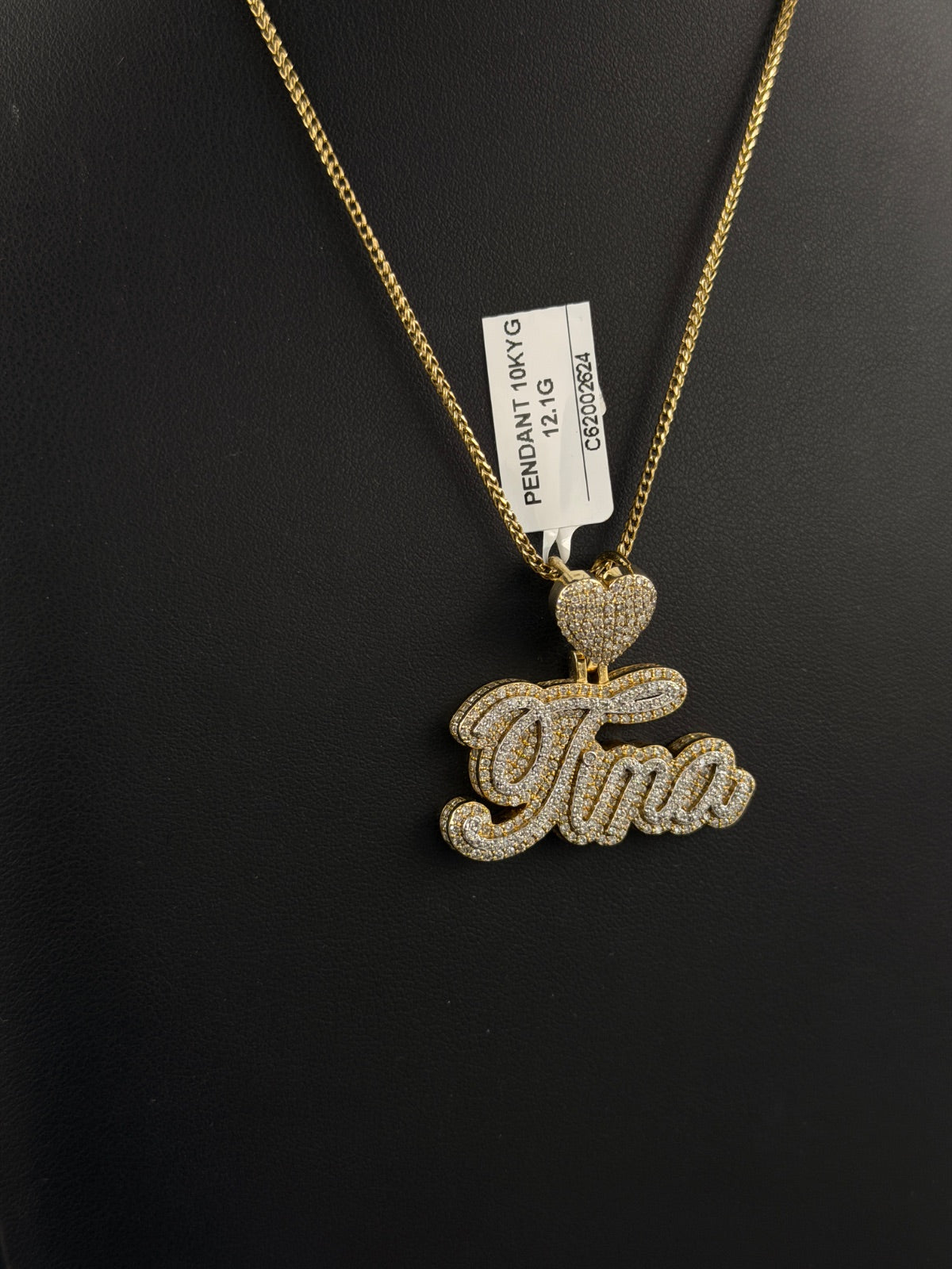 10K Gold Tina Pendant for Sale | Pre-Owned
