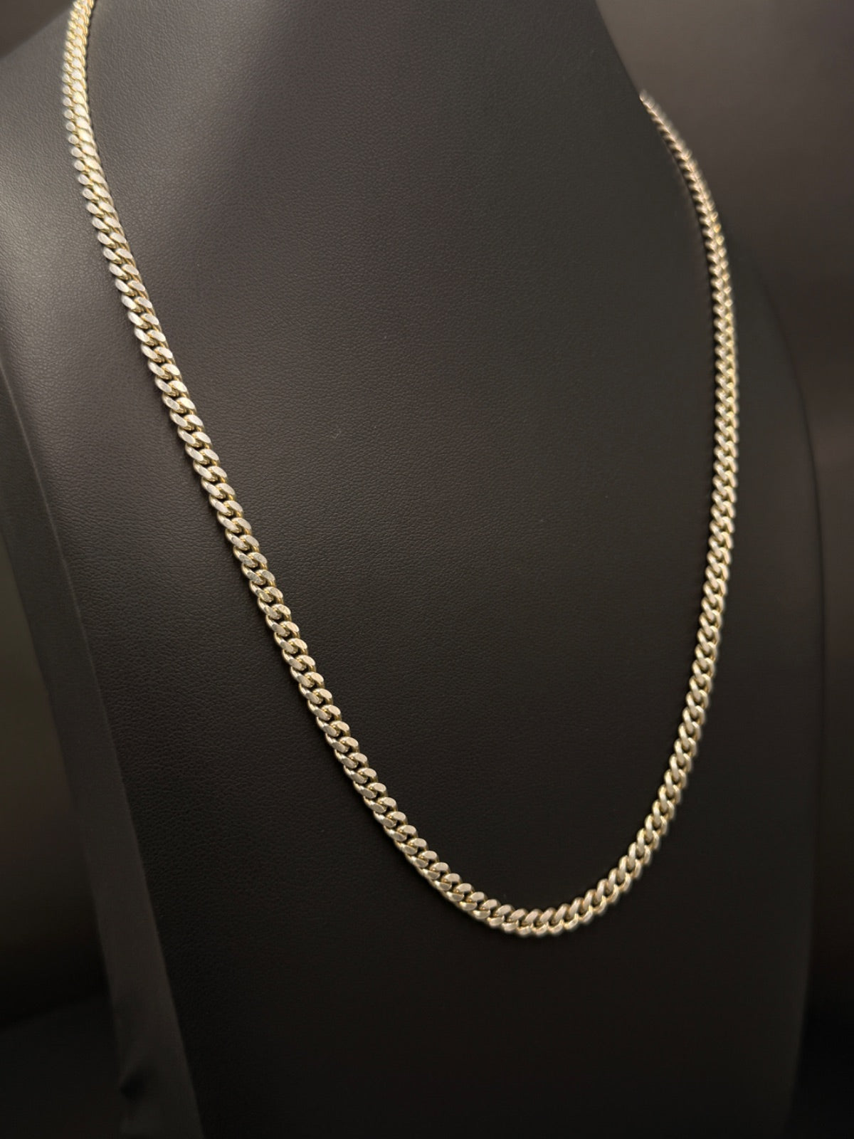 .925 Sterling Silver Cuban Link Chain 24 Grams 20 Inches 4mm — photo 3