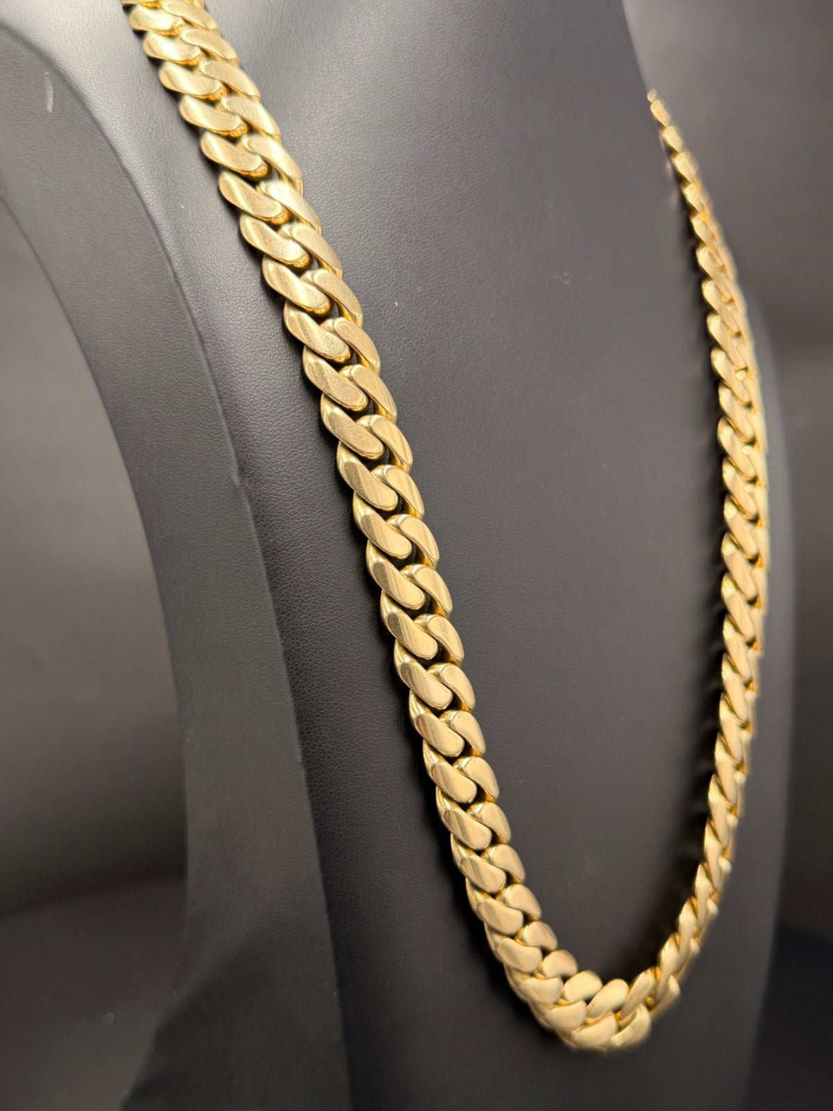 247g 10K Gold Miami Cuban Chain – 24" 13mm | DD Pawn Loans