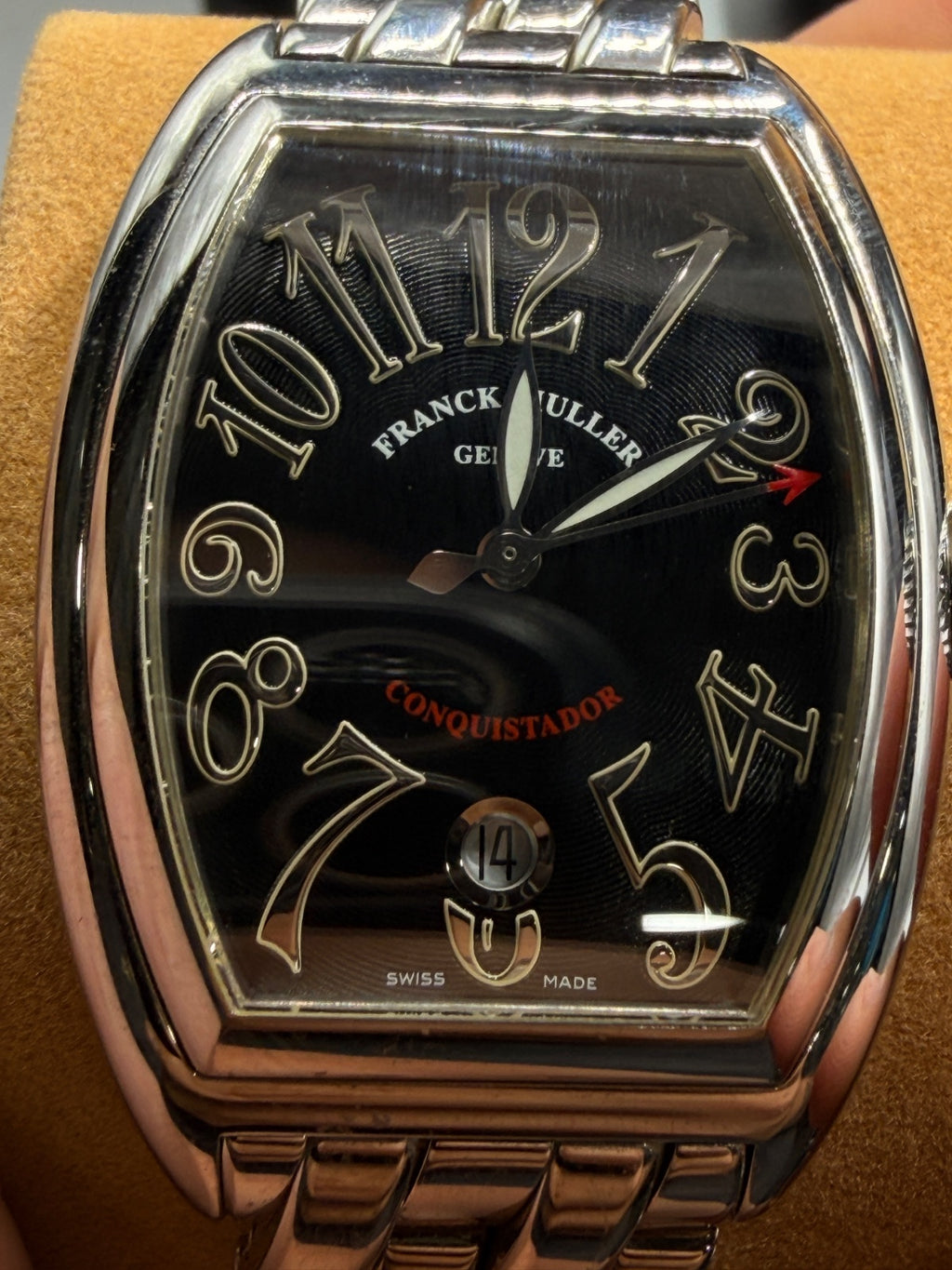 Franck Muller Conquistador Geneve Gold Watch