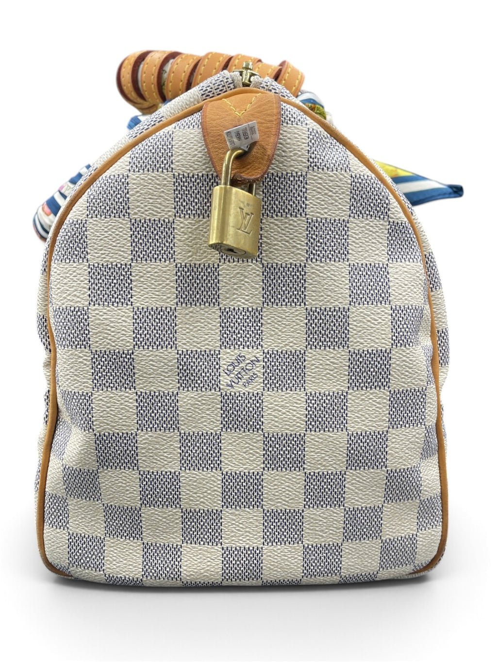 Louis Vuitton Damier Azur Speedy Handbag Pre-Owned