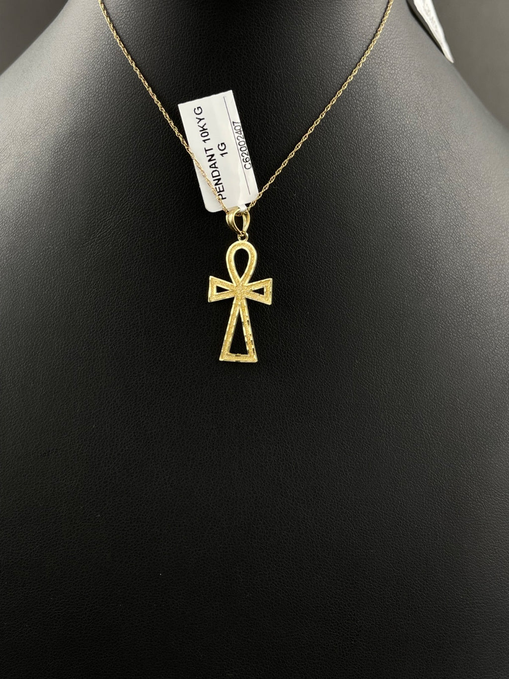 10K gold cross pendant, 1 gram, pre-owned | DD Pawn Loans