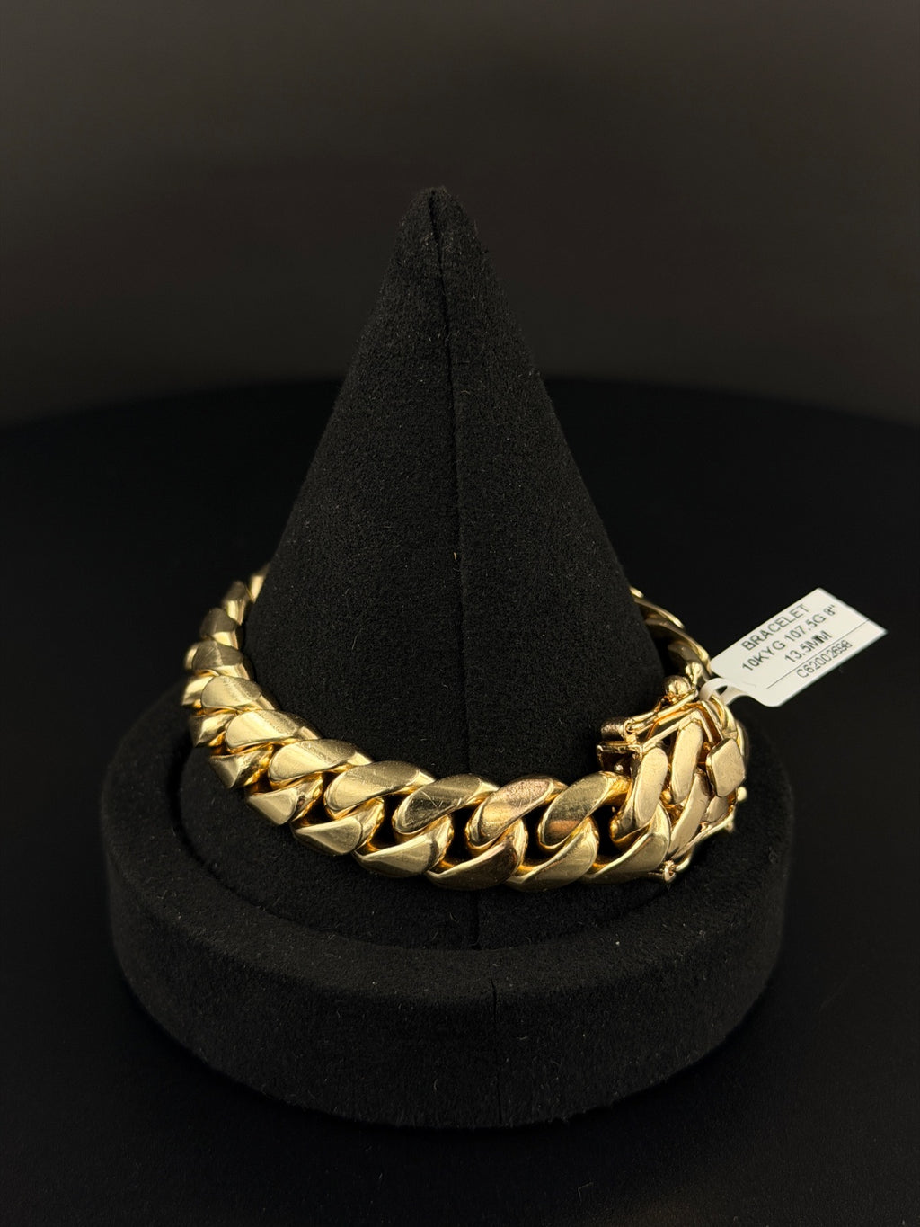 10K Gold Miami Cuban Link Bracelet for Sale