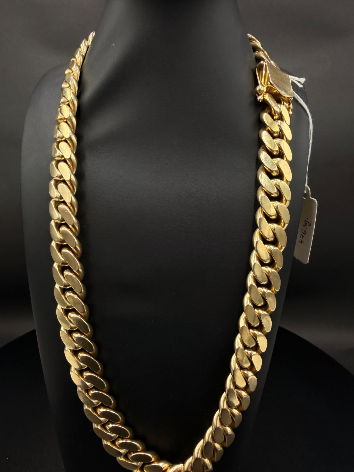 10K Gold Miami Cuban Link Chain 24 in