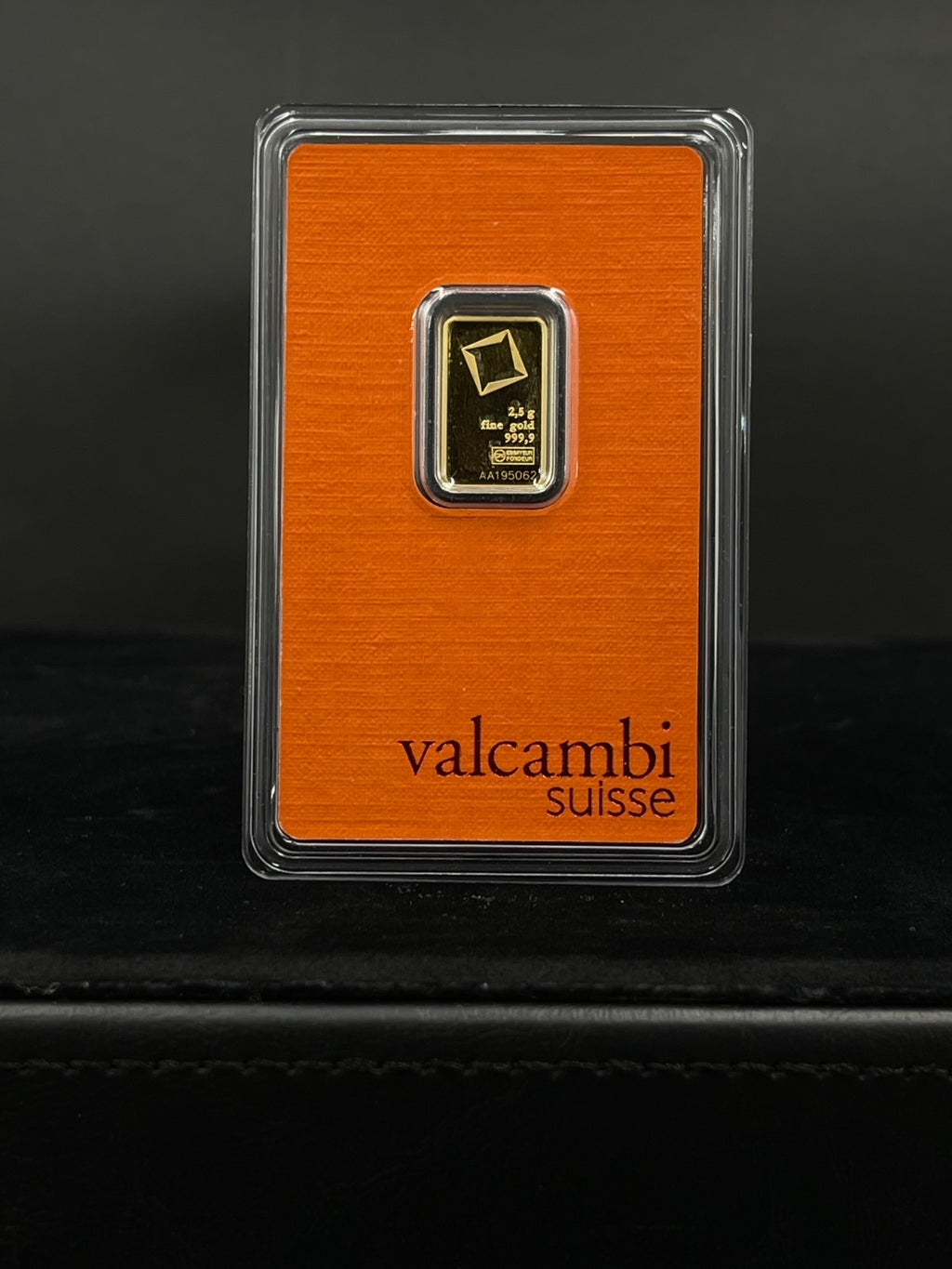 Valcambi Suisse 2.5g Gold Bar 999.9 Fine — Sealed Assay Card — photo 3