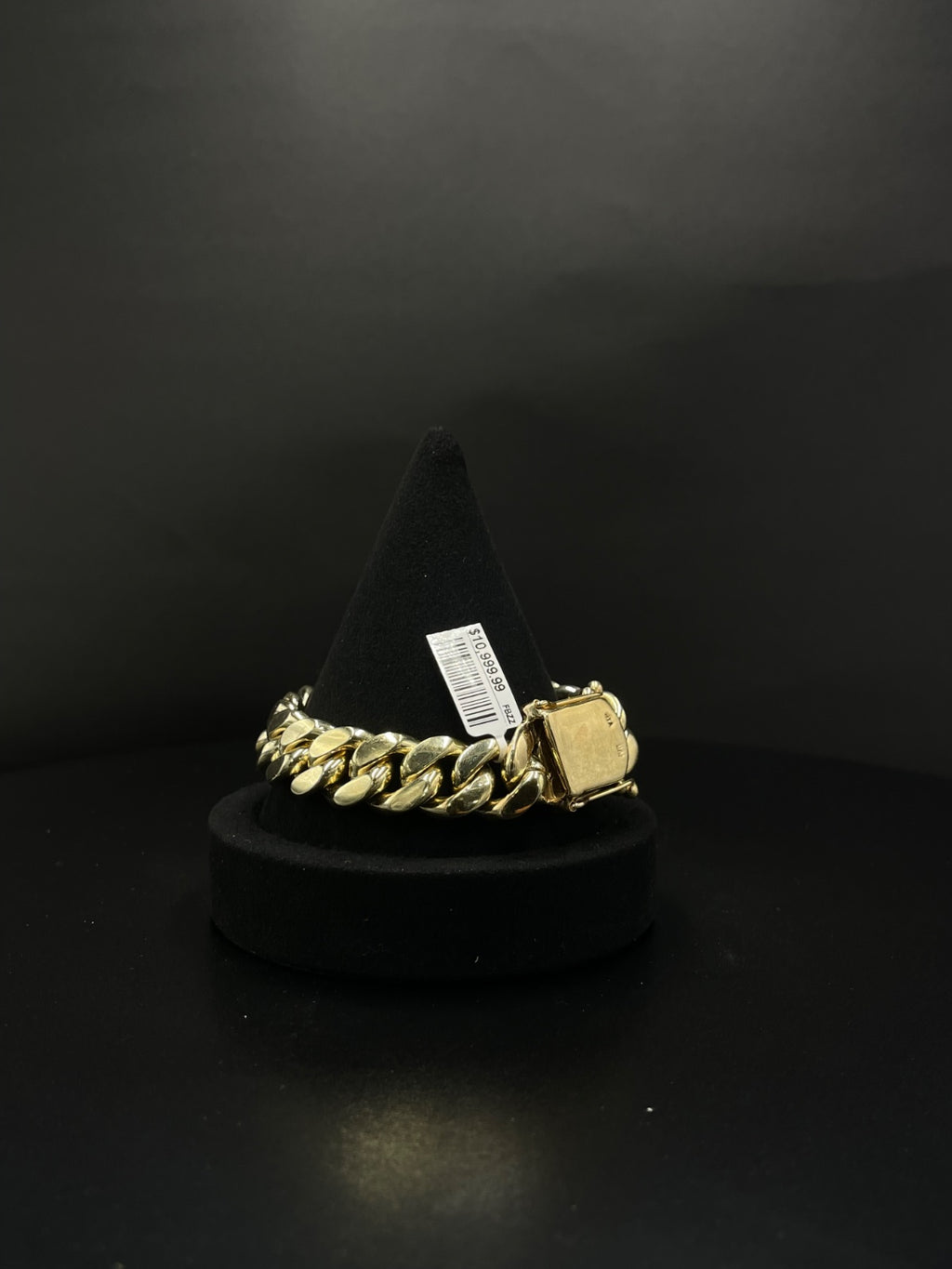 10K Gold Curb Chain Bracelet – 135.1g, 8.5in | DD Pawn Loans
