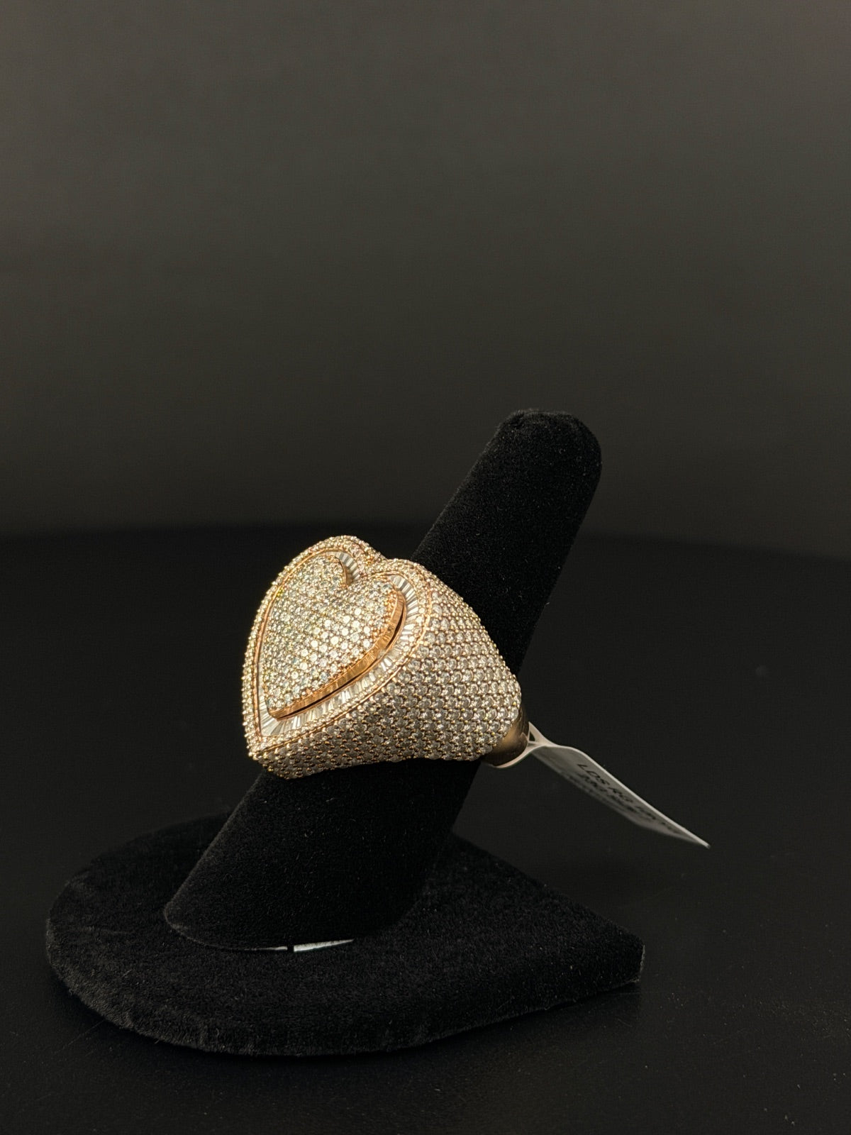 10K Gold Heart Ring for Sale - Pre-owned
