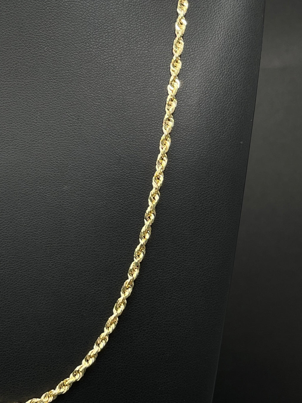 14K Gold Rope Chain 2.75mm 20 in