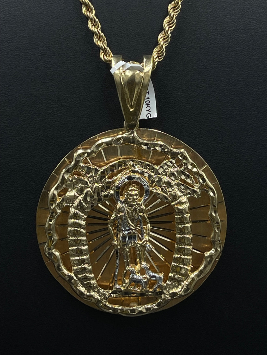 10K Gold Pendant 
66.2mm