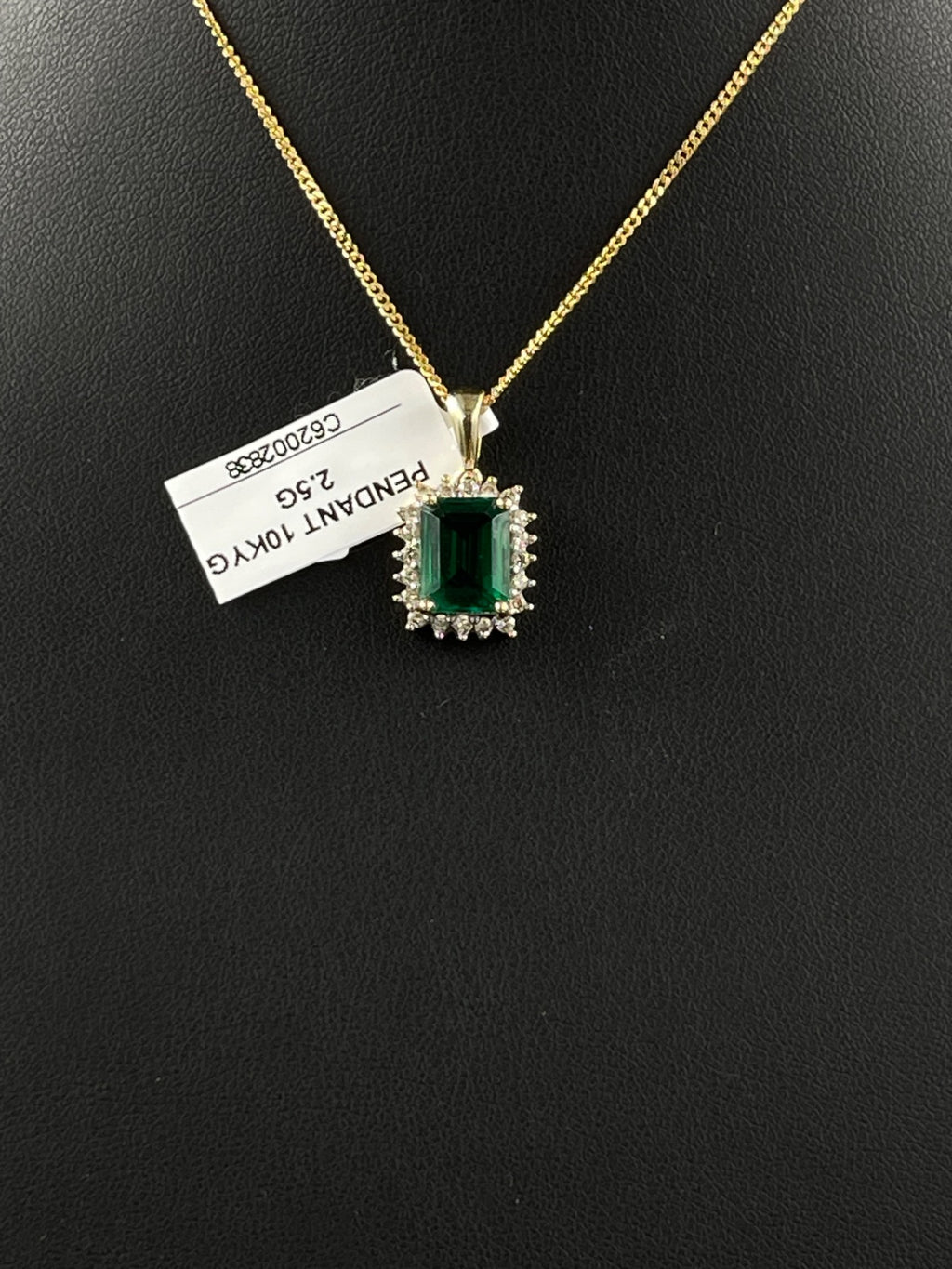 10K Gold  Pendant 
10.3mm
