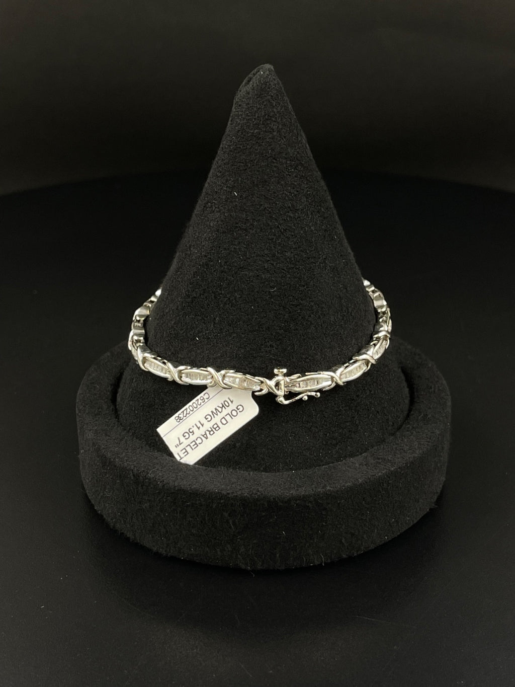 10K White Gold Baguette Bracelet 11.5g | DD Pawn Loans — photo 4
