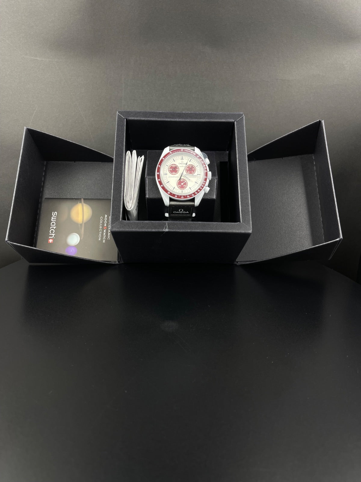 OMEGA Mission To Pluto Velcro Gray WatchDiameter: 42.00 mmThickness: 13.25 mm