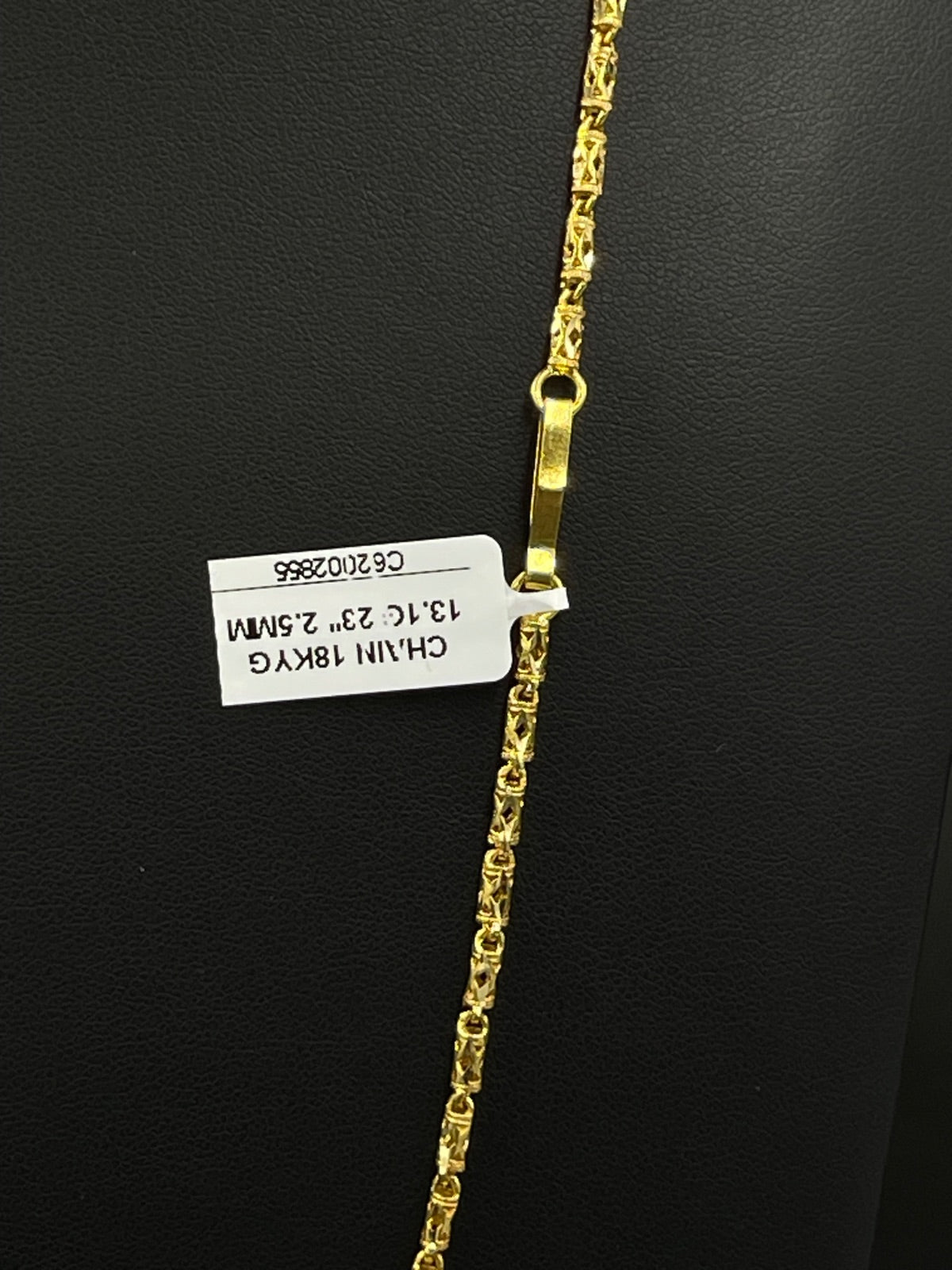 18K Gold Chain – 13.1g, 23in, 2.5mm | DD Pawn Loans