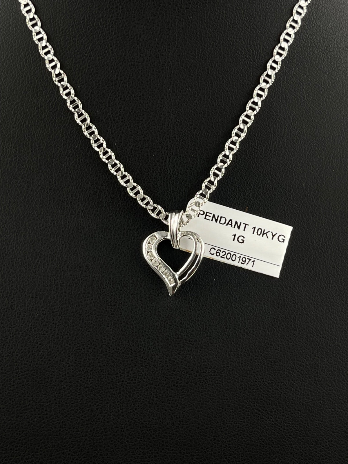 10K Gold Open Heart Pendant 1g | DD Pawn Loans