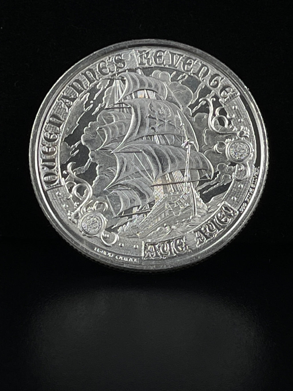 .999 Blackbeard 1oz Silver Coin “Pirate Series”