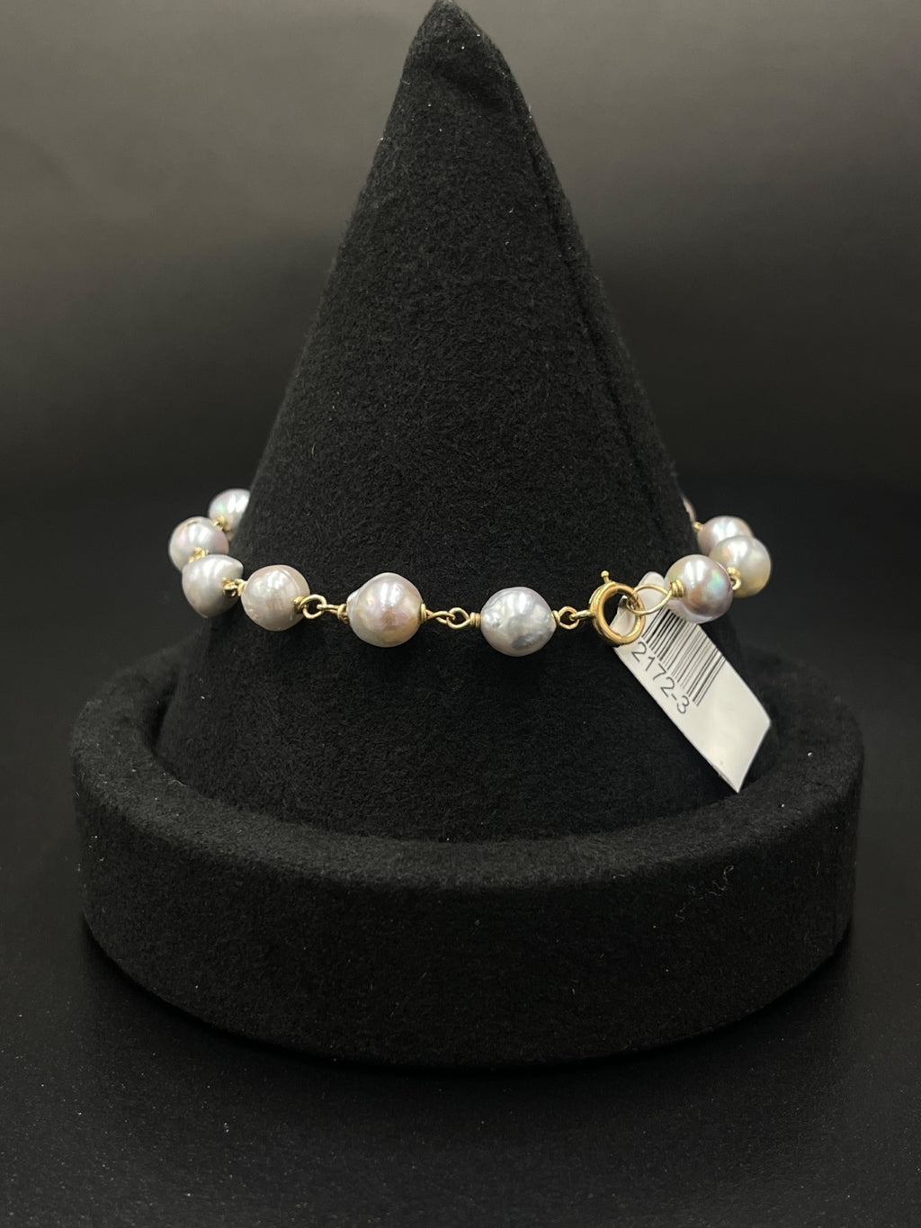 14K Gold Pearl Bracelet 7.5g — photo 4