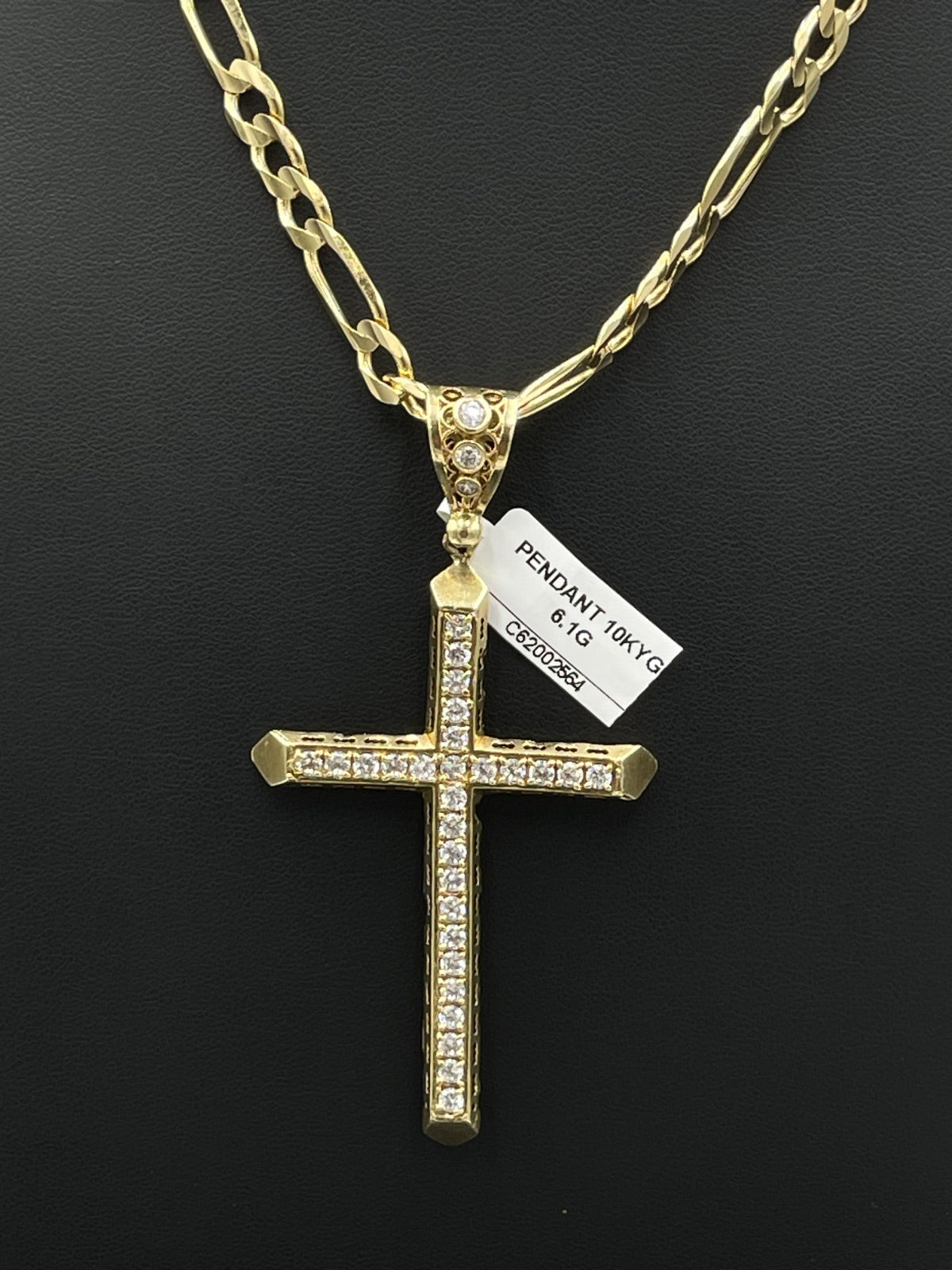 10K Yellow Gold Diamond Cross Pendant 6.1g | DD Pawn Loans — photo 4
